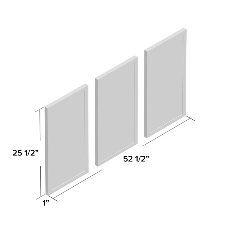 Wrought Studio I Love The Rain Framed On Plastic/Acrylic 3 Pieces by Nan Painting Wayfair